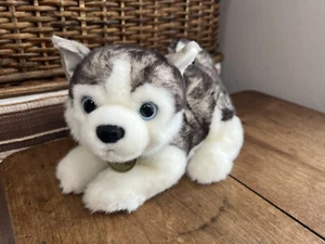 Miyoni Tots Aurora Siberian Husky Puppy Dog Plush 10" Toy - Picture 1 of 6