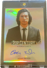 2018 Leaf Pop Century Metal Signatures Adam Driver Silver Base AUTO  Star Wars