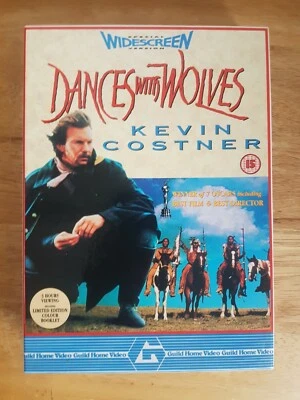 Dances With Wolves Special Widescreen Version VHS Boxset + Booklet. - Image 1 of 3