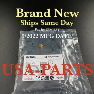 New In OEM Packaging SCHNEIDER ELECTRIC GVAN20, CIRCUIT BREAKER*Free Shipping - Picture 1 of 2