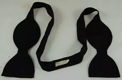  Cravatta Vintage In Seta Nera 15  • 11.54€