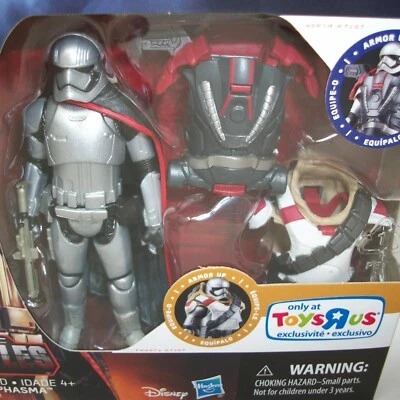 Figura Star Wars TFA Capitana Phasma Armadura Batallas Épicas Toys R Us Exclusivo Foto 1 de 4