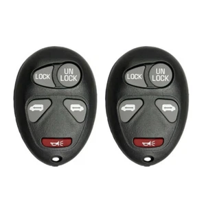 2PCS Remote Keyless Shell Case Fob for Chevrolet Pontiac Oldsmobile 5 Buttons - Imagen 1 de 6