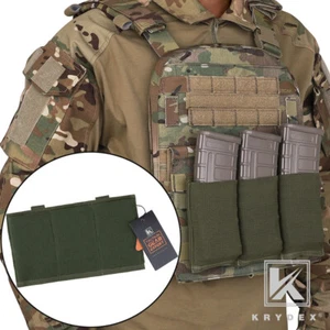 Krydex Triple 5.56 Magazin Etui Taktisch Schnell Ziehen Elastische Tasche Ranger Grün - Bild 1 von 10