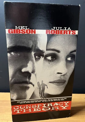 Conspiracy Theory (VHS, 1997)- Julia Roberts- Mel Gibson Tested -Good Condition Foto 1 de 3