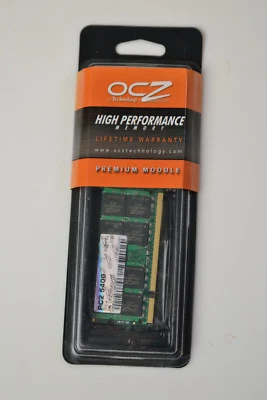 OCZ High Performance Memory 2GB  PC2 5400 SODIMM - New/Factory Sealed - Image 1 of 3
