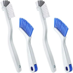 4Pcs Small Cleaning Brush Set For Household Use Small Scrub Brushes For Cleaning - Picture 1 of 6