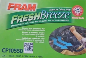 Filtro de aire de cabina Fram Fresh Breeze CF10550 limpia y refresca el aire envío gratuito - Imagen 1 de 1