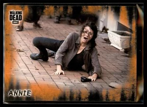 2018 Topps Walking Dead Hunters and the Hunted Orange Parallel #92 Annie - Imagen 1 de 2