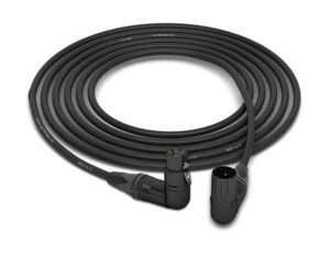 Gotham GAC-4/1 Quad Cable | Neutrik Gold 90° XLR-F to 90° XLR-M | 2.5 Feet - Picture 1 of 1