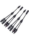Pack Of 50 Pairs - Solar Panel Y Branch Cable Connection Waterproof Adapter.