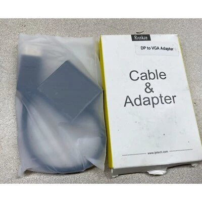 Rankie Mini DisplayPort (Mini DP) to VGA Adapter, New In Open Box - Image 1 of 3