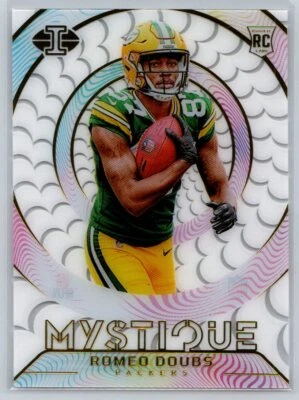 2022  Panini Illusions #M-37 Romeo Doubs Mystique Rookie RC PACKERS - Image 1 of 2
