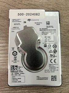Seagate Barracuda 500GB HDD 2.5" Hard Drive ST500LM034 0G89MD 7200RPM - Picture 1 of 2