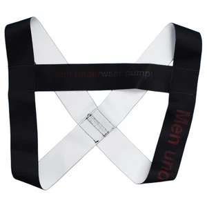 1Pcs Mens Hot Back-supporting Stretchy Muscle Corset Shoulder Chest Straps Belt - Picture 1 of 36