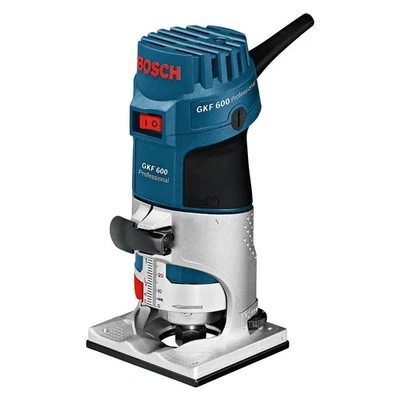 Bosch Palm Router Electric GKF600 Ergonomic Compact Woodworking Tool 600W - Image 1 of 4