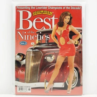 Lowrider Magazine Best Nineties 90s Vol 1 Decade Vintage Car Models Unread Stock Foto 1 de 4