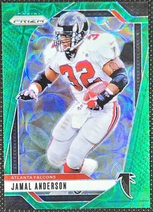 Mira telescópica verde Jamal Anderson Panini Prizm #18 2024/75 Atlanta Falcons - Imagen 1 de 2