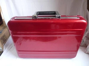 Zero Halliburton Premier Merlot Attache Case - Picture 1 of 11