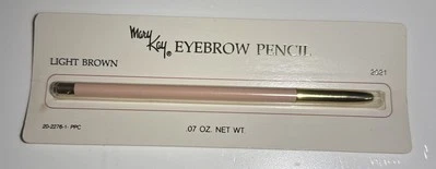Mary Kay Light Brown Eyebrow Pencil (wooden) Vintage NOS 2021 - Image 1 of 2