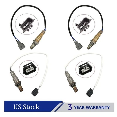 Sensor de oxígeno O2 aguas arriba y aguas abajo 4 piezas para Infiniti Q50 2014-2017 3,7 L V6 Foto 1 de 4