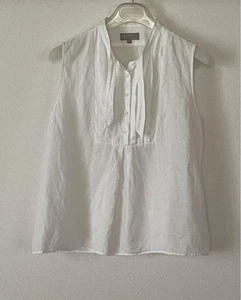Margaret Howell Sleeveless Brinen Shirt - Picture 1 of 6