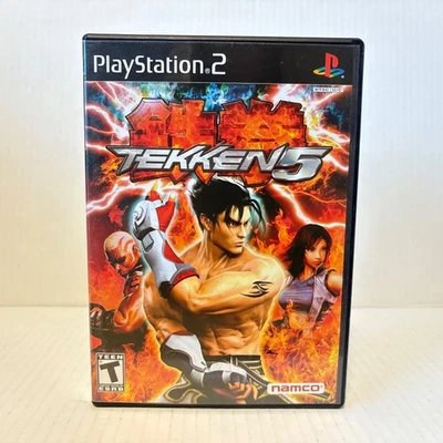 Tekken 5 (Sony Playstation 2, 2005) PS2 Completo Probado Funcionando Foto 1 de 3