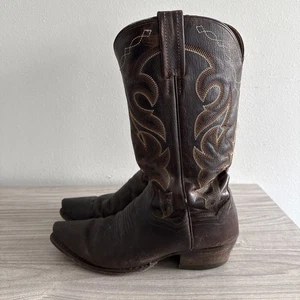 Dan Post Herren Renegade S Stiefel - Snip Toe - DP2159S Größe 8,5 D Braun Leder - Bild 1 von 13