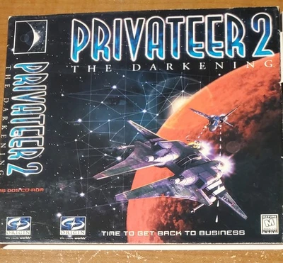 Wing Commander Privateer 2 The Darkening PC 1996 3 Discs Set - Image 1 of 2