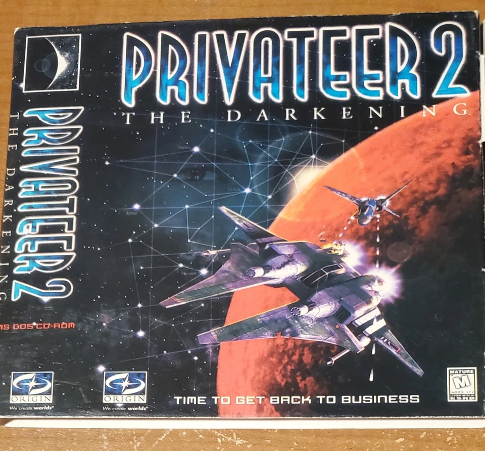 Wing Commander Privateer 2 The Darkening PC 1996 3 Discs Set - Image 1 of 2