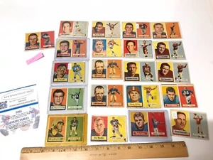 1956 Topps Football 21 Card Lot Low-Ok Grade Teams Commons & Semi Stars - Picture 1 of 15
