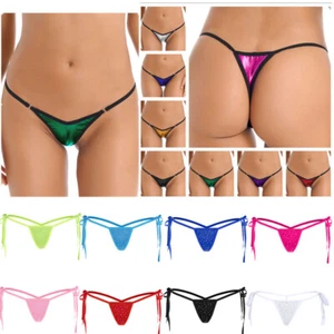 Mujeres Sexy Mini Tanga Bikini Tanga Bragas Ropa Interior T-back Lencería - Imagen 1 de 189
