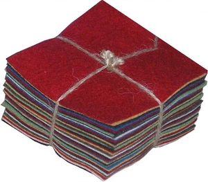 Tela Feline Drive 5" Cuadrados FIELTRO DE LANA Homespun National Nontejs 36 Piezas - Imagen 1 de 6