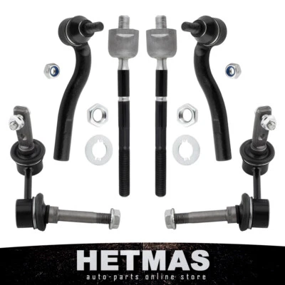 Kit de 6 piezas de eslabones de barra estabilizadora de extremos de barra estabilizadora interiores delanteros para Lexus SC430 2002-2010 Foto 1 de 4