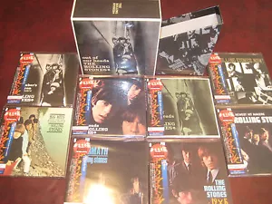 ROLLING STONES OUT OF HEADS 8 JAPAN REPLICA'S OBI CD'S TREMENDOUSLY RARE Set   - Picture 1 of 1