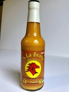 Hot Sauce A LA BRAVA HABANERO 10 oz. bottle. (Pack of 1).*US PRODUCER & SELLER* - Picture 1 of 12