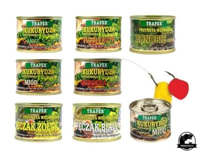 Traper, Angel-Mais, Angelmais Graupen Hanf, Anis, Honig, Tutti-Frutti, Bloodworm - Bild 1 von 4