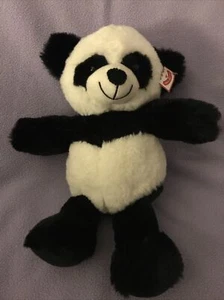 Holiday Time Panda Bär Plüschtier Dschungel weiß & schwarz 8 Zoll Stofftier Spielzeug - Bild 1 von 5