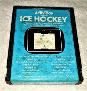 Cartucho de juego Activision Ice Hockey (Atari 2600) - Solo juego - Sin caja ni manual - Imagen 1 de 2