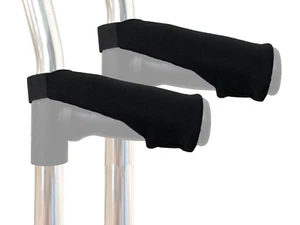 Empuñaduras de muleta de antebrazo Crutcheze - Almohadillas cómodas premium para asas - No deslizantes - Imagen 1 de 5