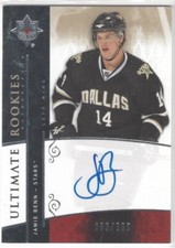 2009-10 Upper Deck Ultimate Rookies #121 Jamie Benn Auto Dallas Stars 33/299