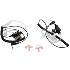3.5mm Police Listen Only Acoustic Tube Earpiece with  Pair Medium Earmolds5206
