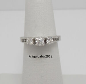 1/2CT Round Diamond Solitaire Engagement Wedding Bridal Ring Band 14K White Gold