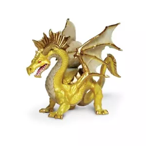 SAFARI LTD 10175 DRAGO DORATO GOLDEN DRAGON da BARBAPUFFO - Foto 1 di 3