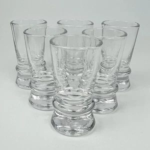 JoyJolt 6 Pack Heavy Base Shot Glass Set 2 Oz Shot Glasses Barware - Picture 1 of 12