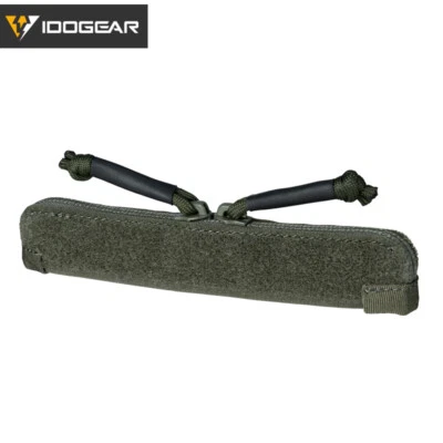 IDOGEAR Tactical Double Zipper Insert Pouch Storage Pocket Zipper Cover Hunting - Image 1 of 4
