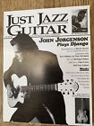 Just Jazz Guitar Magazine - Issues # 40 August 2004 John Jorgenson JJG