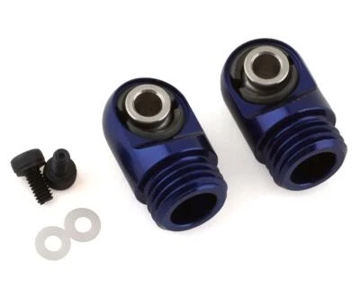 Incision S8E Machined Aluminum Shock Caps (Blue) (2) [INCIRC00516] - Image 1 of 3