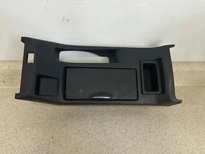 2008-2017 Mitsubishi Lancer Cupholder Console Shifter Trim Bezel Black OEM - Picture 1 of 5