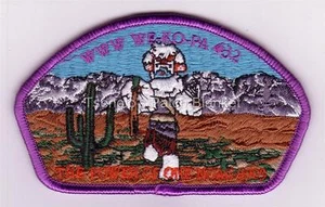 Grand Canyon Council SU-M 2009 NOAC CSP Wipala Wiki 432 We-Ko-Pa Capítulo Como Nuevo - Imagen 1 de 1